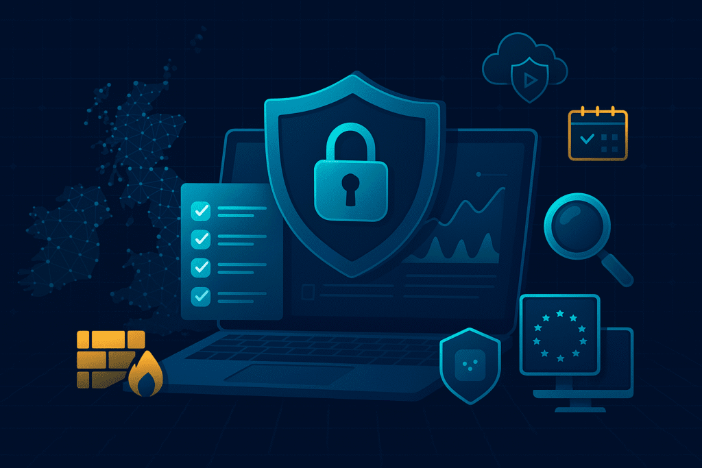 Meta Title: Cyber Security Health Check Guide for Businesses Meta Description: Discover what a cyber security health check is, why businesses need it, and how it strengthens digital defences. What Is a Cyber Security Health Check and Why Businesses Need It Summary Cyber security health checks help organisations uncover weaknesses in their defences before attackers exploit them. By identifying risks, ensuring compliance, and providing clear improvement plans, businesses can build resilience and maintain trust with clients. What is a Cyber Security Health Check? A cyber security health check is a comprehensive assessment of your organisation’s digital defences. It evaluates networks, systems, policies, and processes to uncover vulnerabilities. Think of it as a routine medical exam for your IT environment. Instead of spotting physical issues, it highlights weak points in cyber protection, from outdated software to poor incident response plans. Most assessments align with recognised frameworks such as NIST or NCSC, giving businesses a benchmark against industry standards. Why Businesses Need a Cyber Security Health Check Cyber threats are becoming more frequent and more sophisticated. Even with security measures in place, blind spots often exist that only an external review can identify. Key reasons businesses invest in cyber health checks: Rising threat levels: UK businesses are attacked daily through phishing, ransomware, and malware. Compliance pressure: Regulations such as GDPR and Cyber Essentials require strong security practices. Business continuity: A breach can halt operations and damage reputation. Proactive defence: Early detection prevents costly incidents and builds resilience. What Does a Cyber Security Health Check Include? A health check provides an in-depth report on your current security posture. It typically covers: Cyber risk management: Understanding threats that pose the biggest risk to your business. Technical controls: Firewalls, endpoint protection, and patch management effectiveness. Vulnerability scans: Identifying weak points in systems and networks. Incident response readiness: How well your business can detect, respond, and recover. Compliance checks: Ensuring your practices align with data protection and regulatory standards. Staff awareness: Recommendations for training to reduce human error in security breaches. Cyber Health Check vs Cyber Security Audit While both provide value, they differ in depth and focus. Option Key features Best for Cyber Security Audit One-time review of IT infrastructure, real-time analysis, snapshot of security posture Businesses seeking a compliance check or basic risk review Cyber Security Health Check Ongoing, in-depth evaluation including vulnerability scans, risk management, incident response planning Organisations seeking a proactive and strategic improvement plan Managed Security Assessment Continuous monitoring, threat detection, consultancy support Businesses with high regulatory requirements or complex IT environments When Should a Business Get a Cyber Security Health Check? Experts recommend conducting one at least every 6–12 months. You should also arrange a check when: Deploying new IT systems or software. Expanding into cloud services. Handling sensitive customer or financial data. Experiencing rapid growth or organisational change. Regular reviews ensure your business adapts as threats evolve. Conclusion A cyber security health check is not just a compliance exercise. It is a proactive strategy that protects your business from costly breaches, ensures regulatory alignment, and strengthens client trust. By uncovering vulnerabilities and providing a clear roadmap, it allows organisations to stay resilient in a constantly changing threat landscape. Frequently Asked Questions What is the main purpose of a cyber security health check? To identify vulnerabilities and provide actionable recommendations that strengthen your organisation’s security posture. How often should a business carry out a health check? At least once a year, but more frequently if major IT changes or compliance updates occur. Who performs a cyber security health check? Specialist cyber security consultants or managed service providers with expertise in frameworks like NIST and ISO27001. Is a health check different from penetration testing? Yes. Penetration testing simulates attacks on specific systems, while a health check provides a broader assessment of overall cyber resilience. Does a cyber health check help with GDPR compliance? Yes. It highlights gaps in data protection practices, helping businesses align with GDPR and similar regulations. How long does a cyber security health check take? This varies by business size but typically ranges from a few days to several weeks depending on scope. Can small businesses benefit from a cyber health check? Absolutely. Small firms are often targeted due to weaker defences, making regular checks essential.
