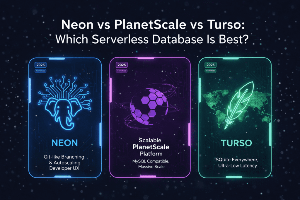 Neon vs PlanetScale vs Turso: Which Serverless Database Is Best? Neon vs PlanetScale vs Turso