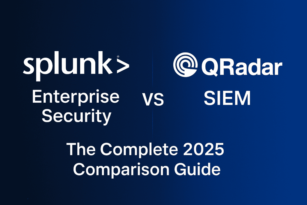 Splunk Enterprise Security vs QRadar SIEM