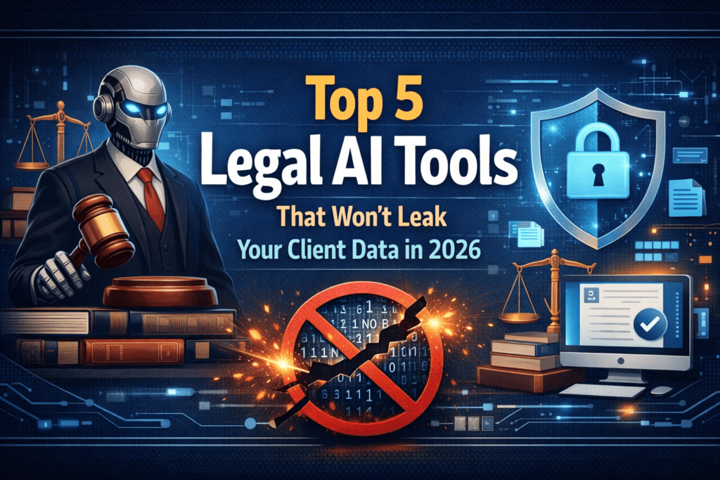 Top 5 Legal AI Tools That Won’t Leak Your Client Data in 2026 Legal AI Security: 5 Safe Tools for Law Firms 2026