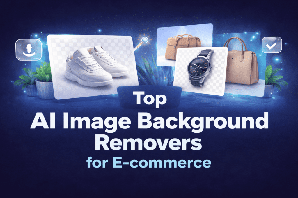 Top 5 AI Image Background Removers for E-commerce Compare the top AI image background removers for e-commerce, including accuracy, scalability, and security considerations.
