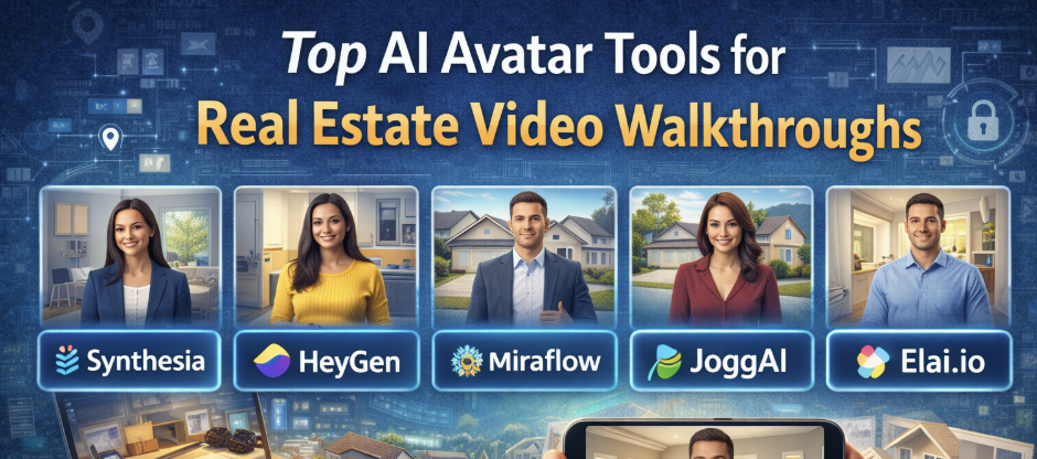 Top AI Avatar Tools for Real Estate Video Walkthroughs — Top 5 Technology